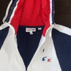 Lacoste sport hoodie large